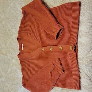 Lauren Conrad shaker cardigan- rusr